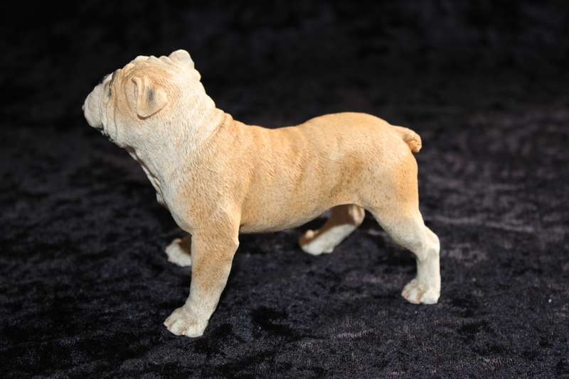 Resin Bulldog Figurine - Castagna - 1990