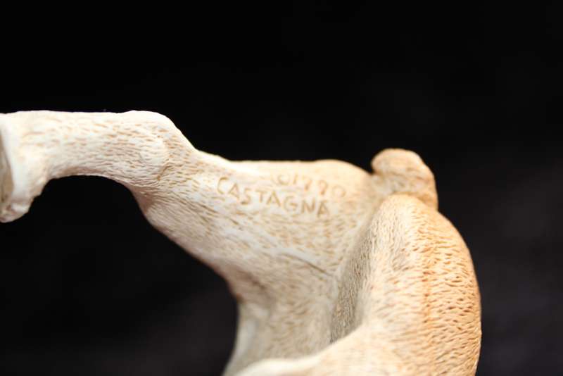 Resin Bulldog Figurine - Castagna - 1990