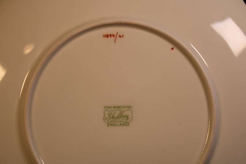 Stunning Shelley Cake Plate