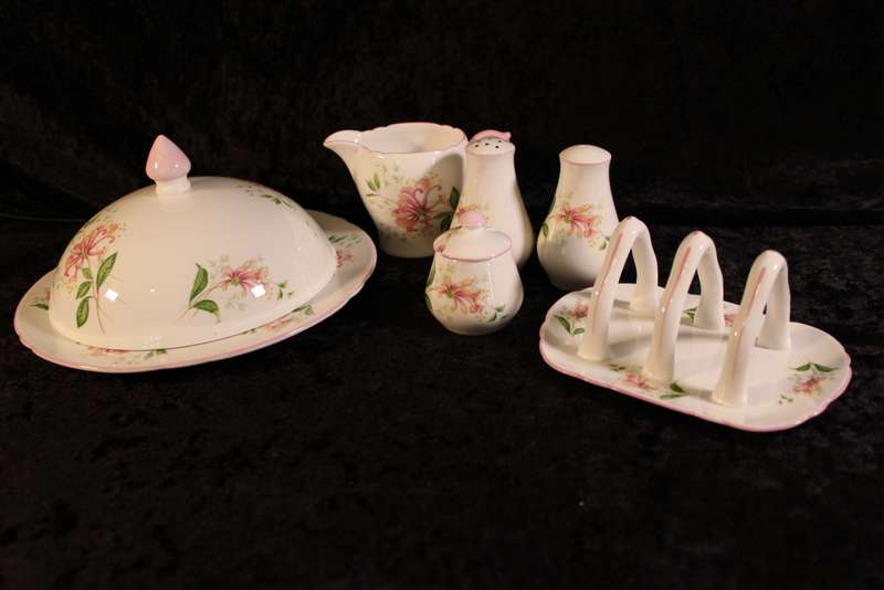 Stunning Shelley Honeysuckle 14172 Breakfast Set