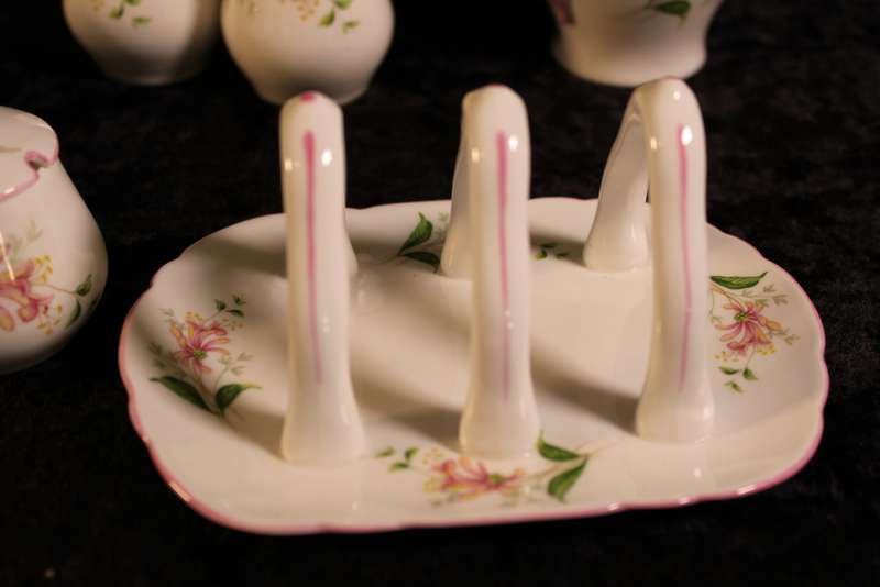 Stunning Shelley Honeysuckle 14172 Breakfast Set