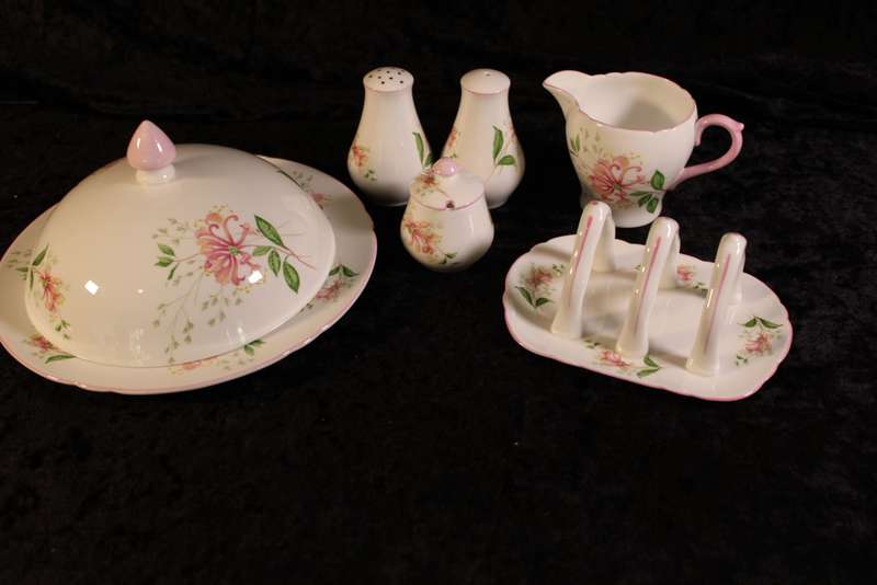 Stunning Shelley Honeysuckle 14172 Breakfast Set