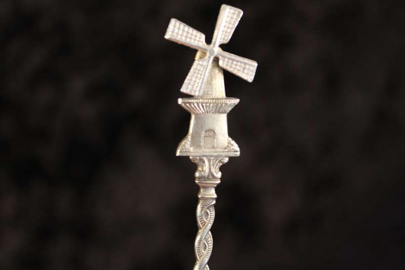 Silver plated Dutch Sugar Spoon