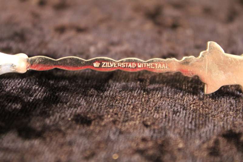 Silver plated Dutch Sugar Spoon