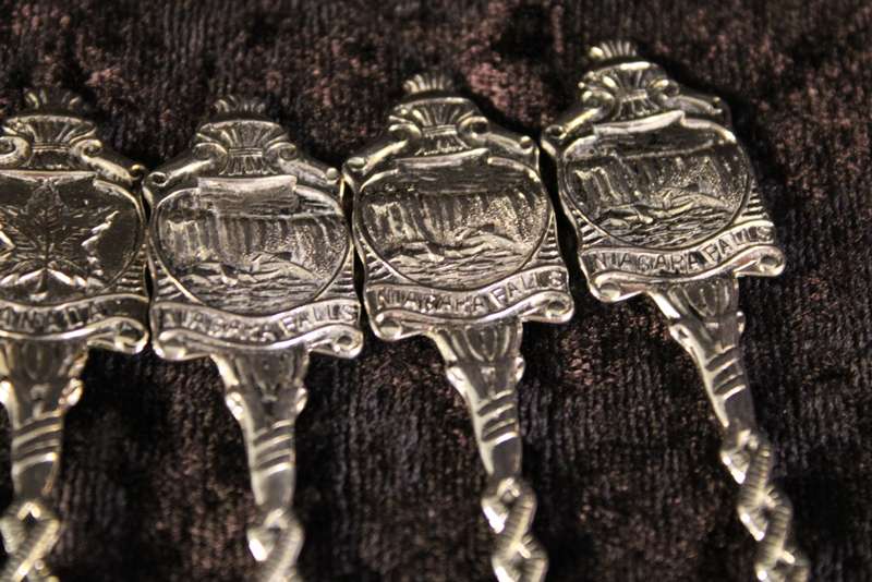 Niagara Falls Canada Commemorative Teaspoons