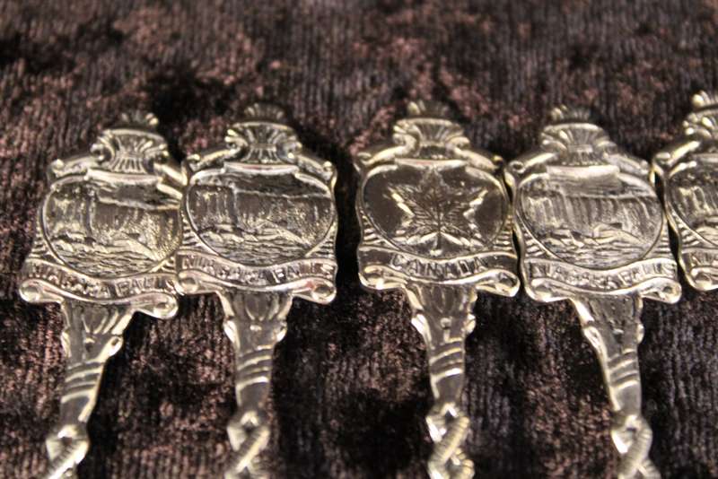 Niagara Falls Canada Commemorative Teaspoons