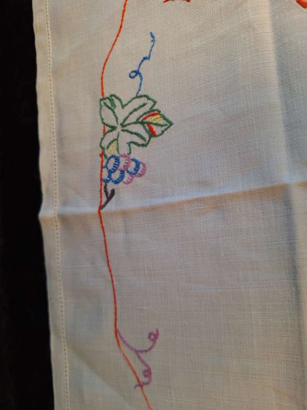 Vintage Tea Tray Cloth