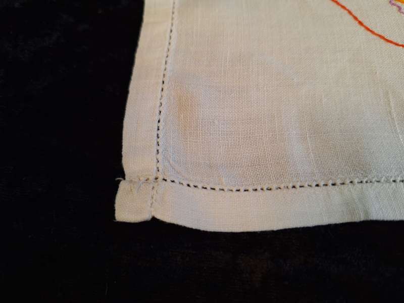 Vintage Tea Tray Cloth