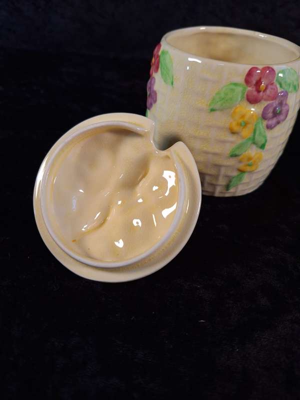 Stunning Rare Art Deco Wade Heath Jam Pot