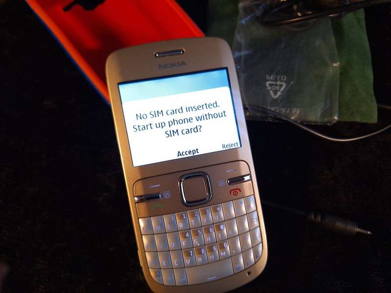 Old Nokia C3 Cell phone