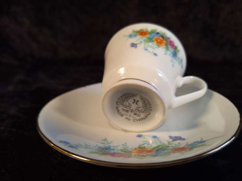Vintage H Made in China Demitasse