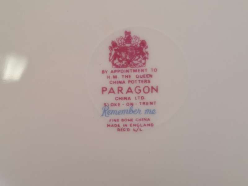 Paragon - Remember me Small Plate - A.