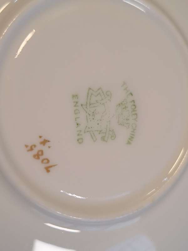 The Folley China - Wileman (Shelley) Saucer - B.