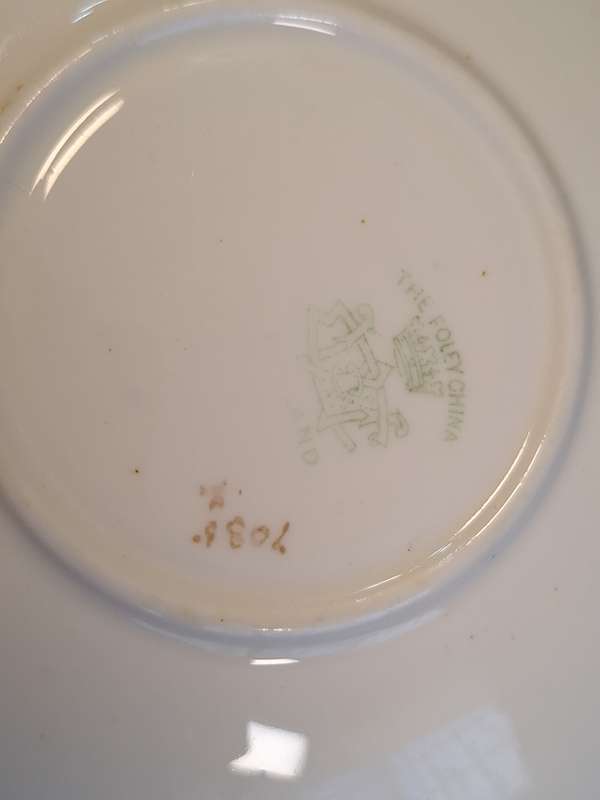 The Folley China - Wileman (Shelley) Saucer - C.