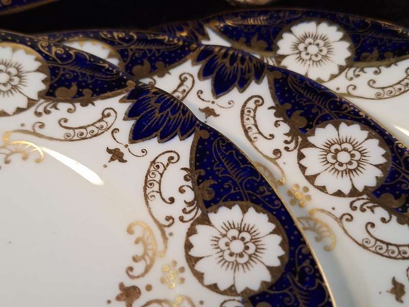 The Folley China - Wileman (Shelley) Sandwich Set.