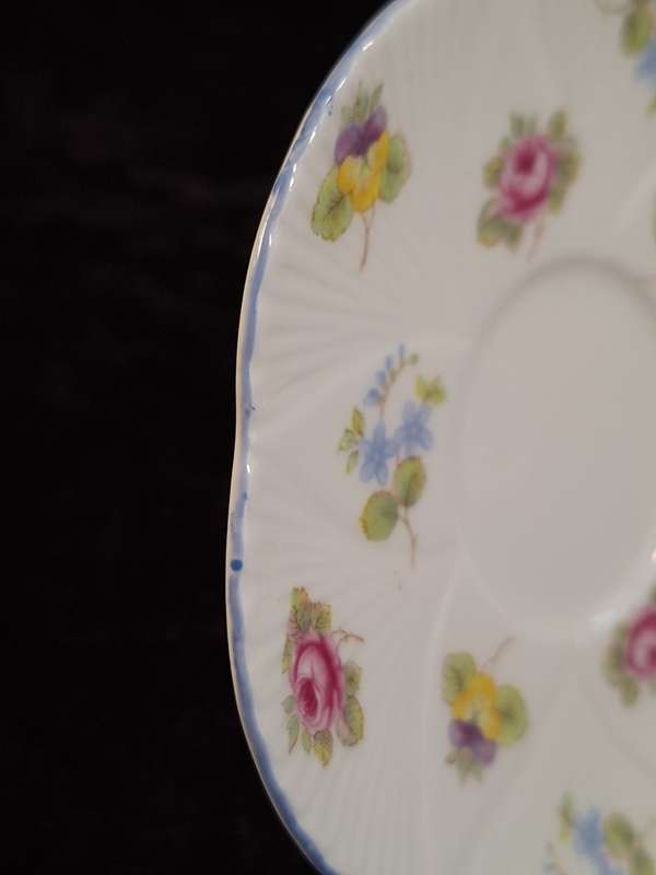 Shelley - Forget me not Coffee Saucer - Rd-272101/13424 - A.