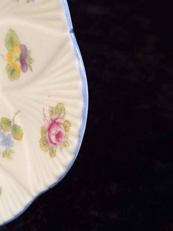 Shelley - Forget me not Coffee Saucer - Rd-272101/13424 - A.