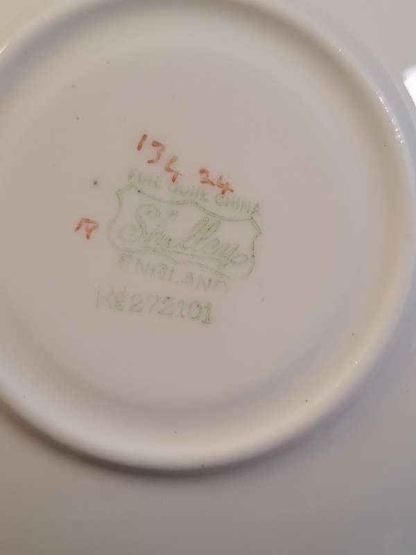 Shelley - Forget me not Coffee Saucer - Rd-272101/13424 - A.