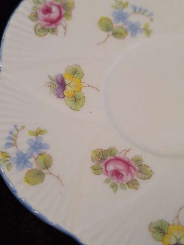 Shelley - Forget me not Coffee Saucer - Rd-272101/13424 - C.