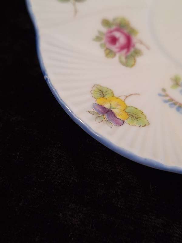 Shelley - Forget me not Coffee Saucer - Rd-272101/13424 - D.