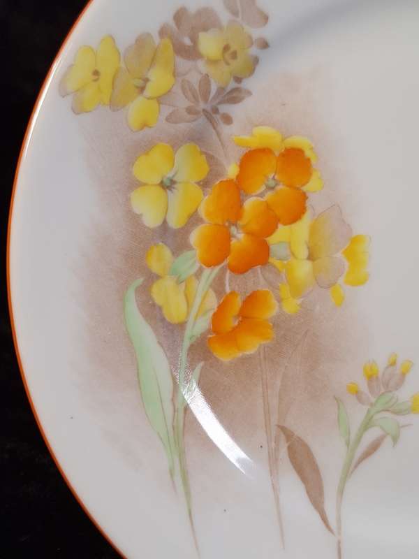 Shelley - Art Deco Small Plate - W12456/2.