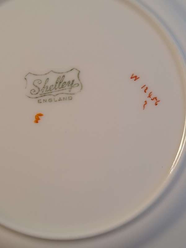 Shelley - Art Deco Small Plate - W12456/2.