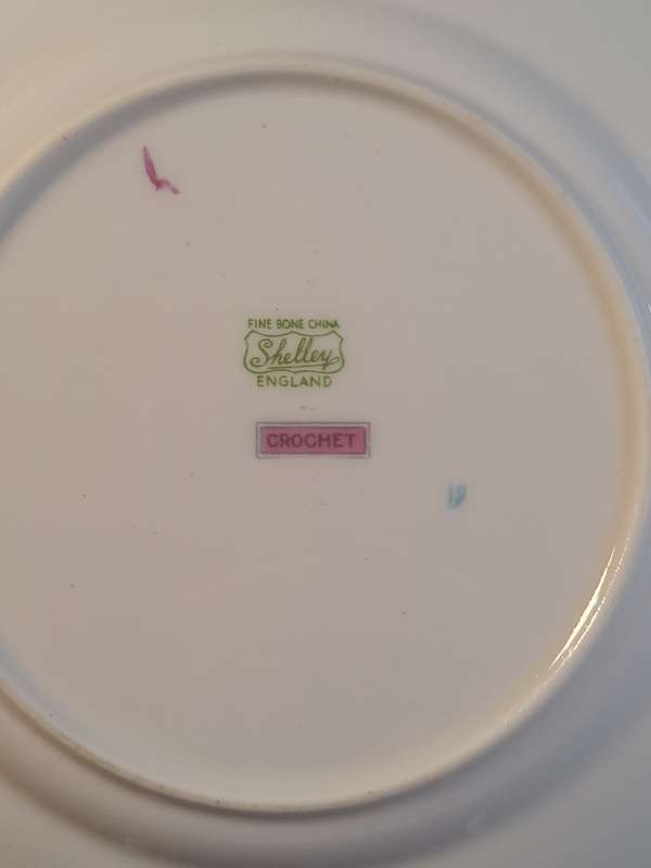 Shelley - Crochet Small Plate - A.