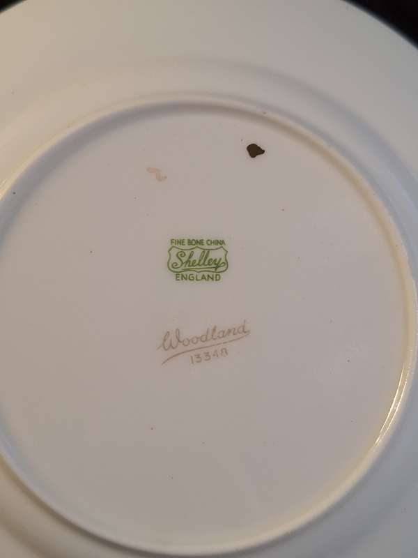 Shelley - Woodlands Small Plate - 13348 - A.