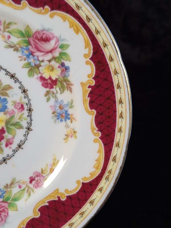 Foley China - Windsor Small Plate. (E. Brain & Co. LTE) (Shelley) - A.