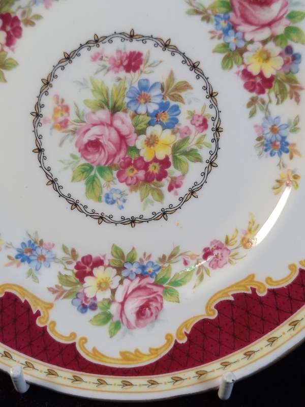 Foley China - Windsor Small Plate. (E. Brain & Co. LTE) (Shelley) - A.
