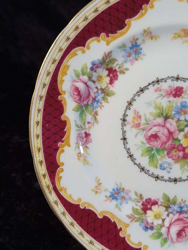 Foley China - Windsor Small Plate. (E. Brain & Co. LTE) (Shelley) - A.