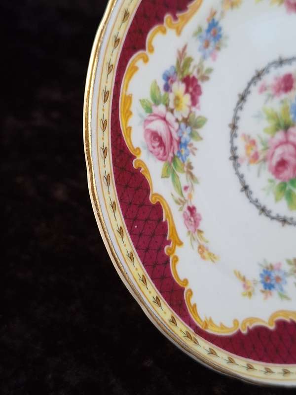 Foley China - Windsor Small Plate. (E. Brain & Co. LTE) (Shelley) - A.