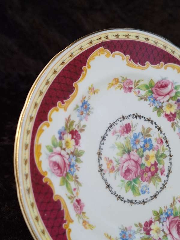 Foley China - Windsor Small Plate. (E. Brain & Co. LTE) (Shelley) - A.