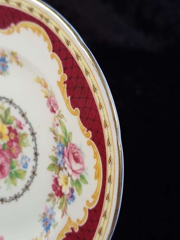 Foley China - Windsor Small Plate. (E. Brain & Co. LTE) (Shelley) - A.