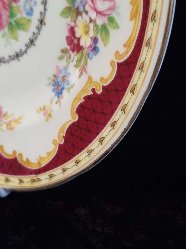 Foley China - Windsor Small Plate. (E. Brain & Co. LTE) (Shelley) - A.