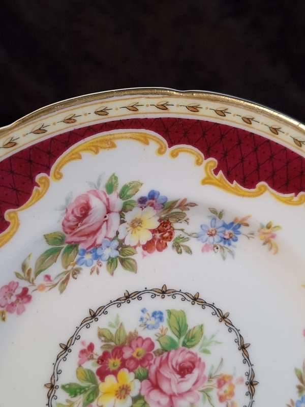 Foley China - Windsor Small Plate. (E. Brain & Co. LTE) (Shelley) - B.