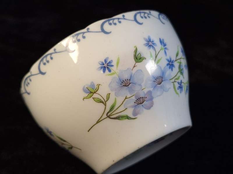 Shelley - Blue Rock Coffee Open Sugar Bowl - 13546.