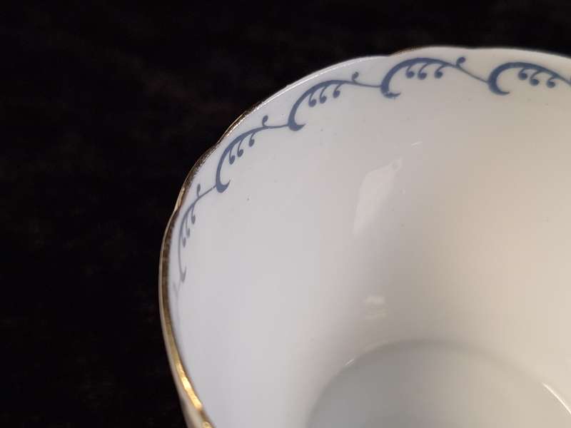 Shelley - Blue Rock Coffee Open Sugar Bowl - 13546.