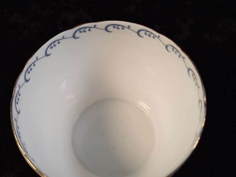 Shelley - Blue Rock Coffee Open Sugar Bowl - 13546.