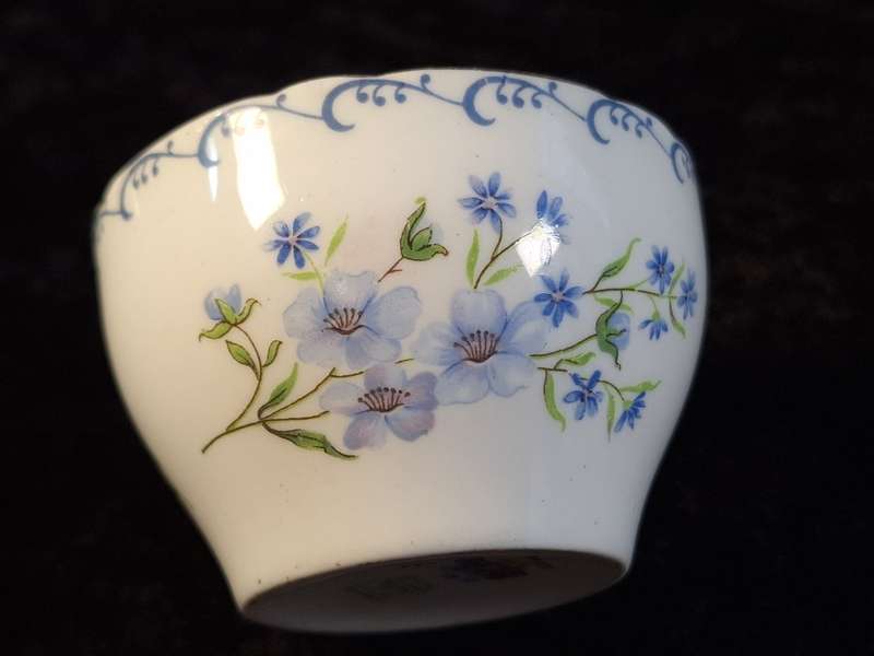 Shelley - Blue Rock Coffee Open Sugar Bowl - 13546.