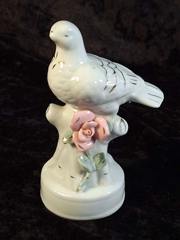 Porcelain Bird Figurine