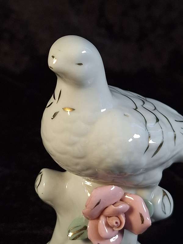 Porcelain Bird Figurine