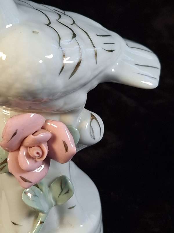 Porcelain Bird Figurine