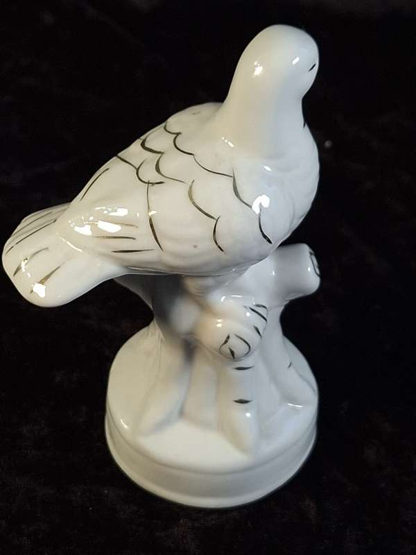 Porcelain Bird Figurine