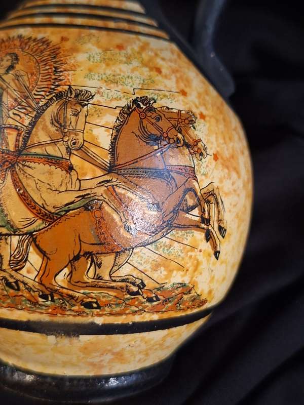 Small Greek Replica Pottery Vase (Copy of Classical Period 430 BC)