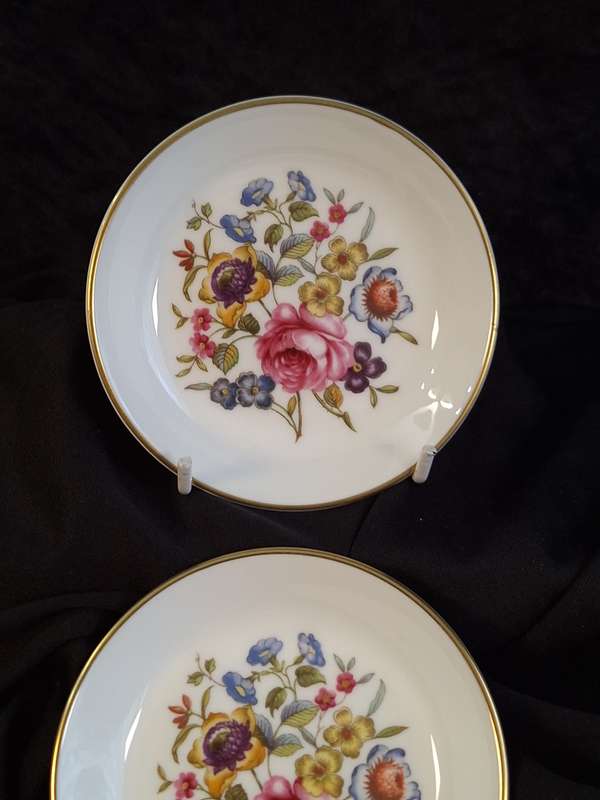 Royal Worcester Fine Bone China Pin Dishes (Set of 2)