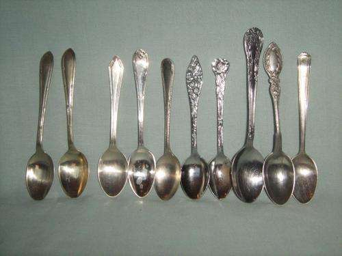 10 TEASPOONS (MIXED), STARTING AT R1.00