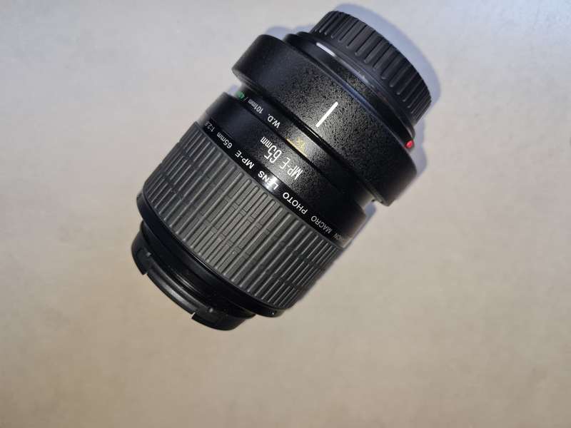 Canon MP-E 65mm f/2.8 1-5x Macro Lens