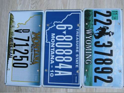 Original American license plate, must have for your bar or mancave