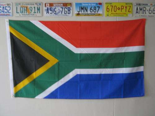 New South African flag, a must have for your braai room